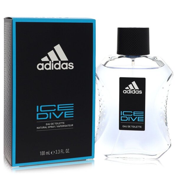 Adidas Ice Dive 3.4 oz EDT - Crisp Aquatic Refreshment