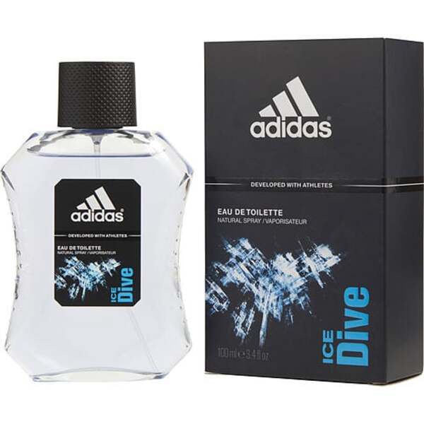 Adidas Ice Dive 3.4 oz EDT Spray: Refreshing Scent for the Active Man