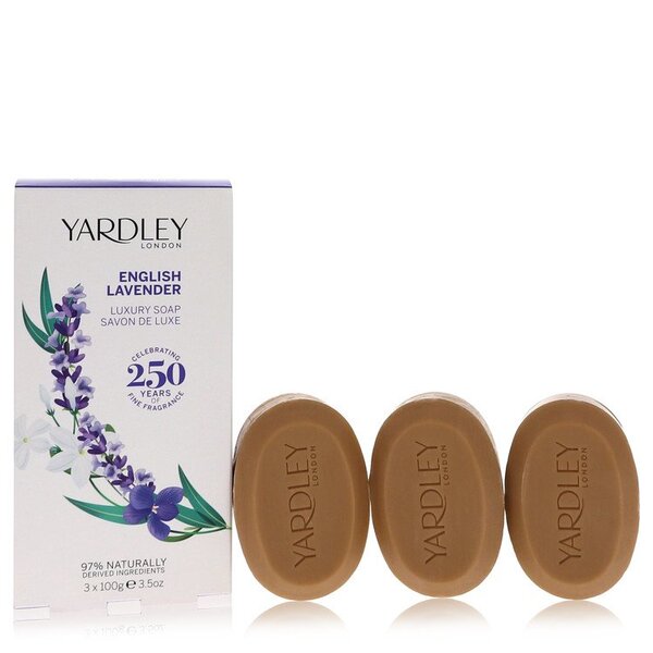Yardley London English Lavender Soap 3 x 3.5 oz