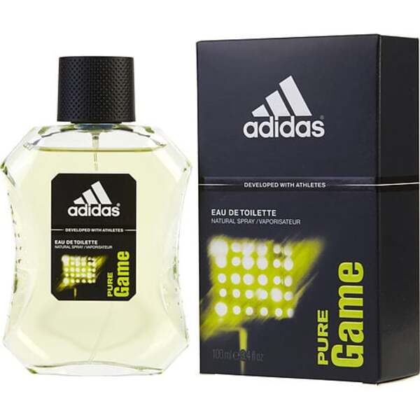 Adidas Pure Game 3.4 fl oz EDT Spray for Men – Fresh, Energetic Scent