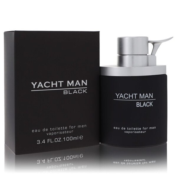 Yacht Man Black Eau De Toilette 3.4 oz by Myrurgia