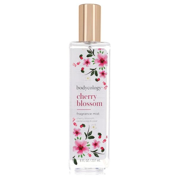 Bodycology Cherry Blossom, Cedarwood & Pear Fragrance Mist - 8 fl oz