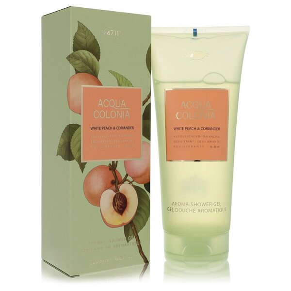 4711 Acqua Colonia White Peach & Coriander Shower Gel 6.8 oz
