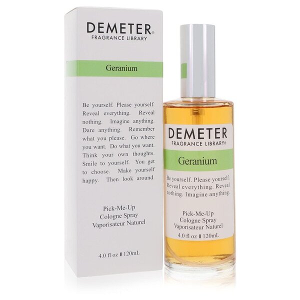 Demeter Geranium Cologne Spray 4 oz: Uplifting Floral Zest