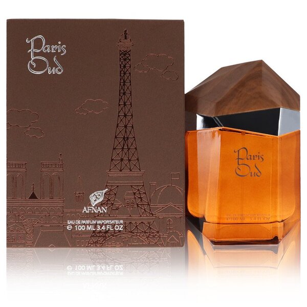 Afnan Paris Oud Eau De Parfum 3.4 oz - Unisex Woody & Fruity