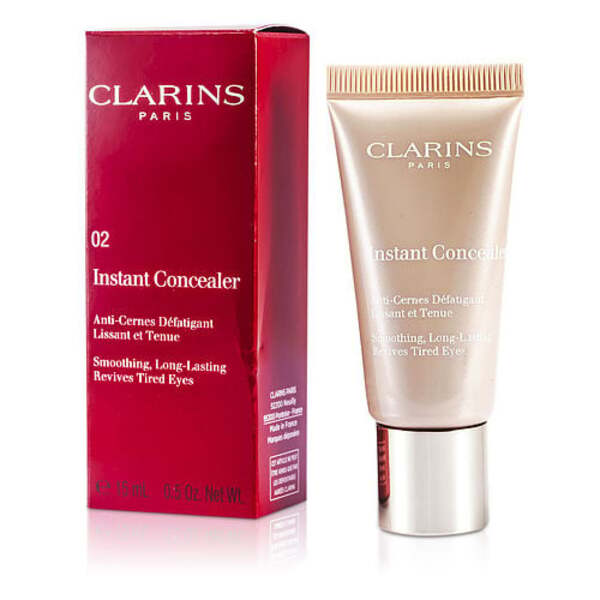 Clarins Instant Concealer 02 Pinky Beige - 0.5 oz (15ml) - Dark Circle Eraser