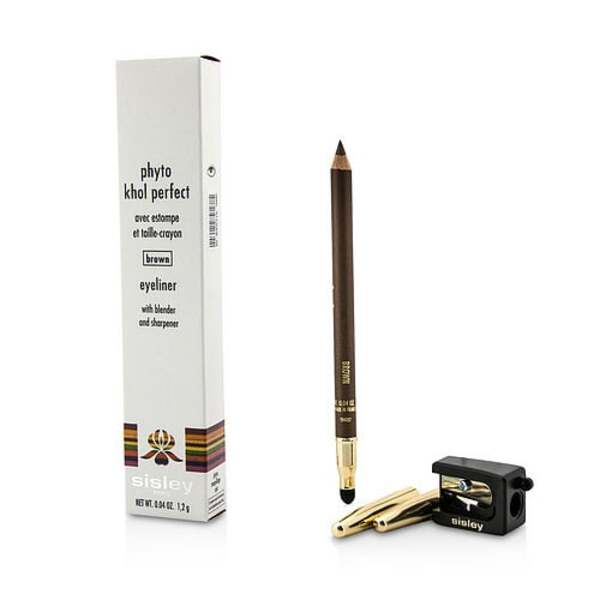 Sisley Phyto Khol Perfect Eyeliner - Brown 0.04oz (1.2g) with Blender & Sharpener