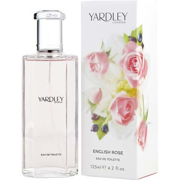 Yardley English Rose Eau de Toilette Spray - 4.2 oz - Classic Floral Fragrance
