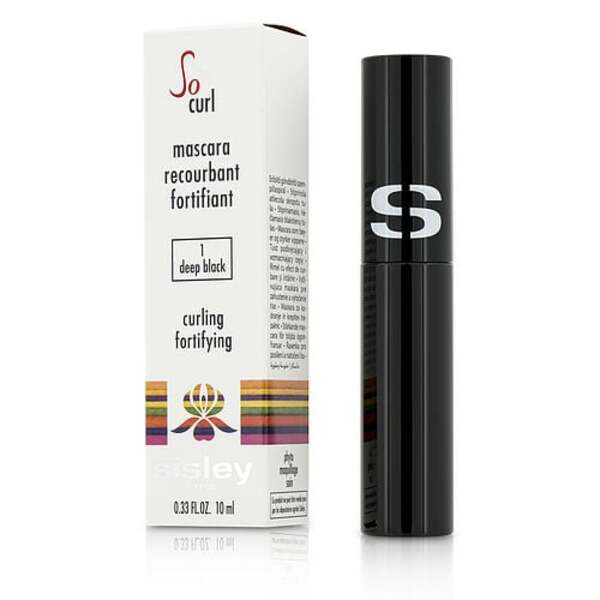 Sisley So Curl Mascara - Deep Black #01 (10ml / 0.33oz) - Voluminous, Fortifying Curl