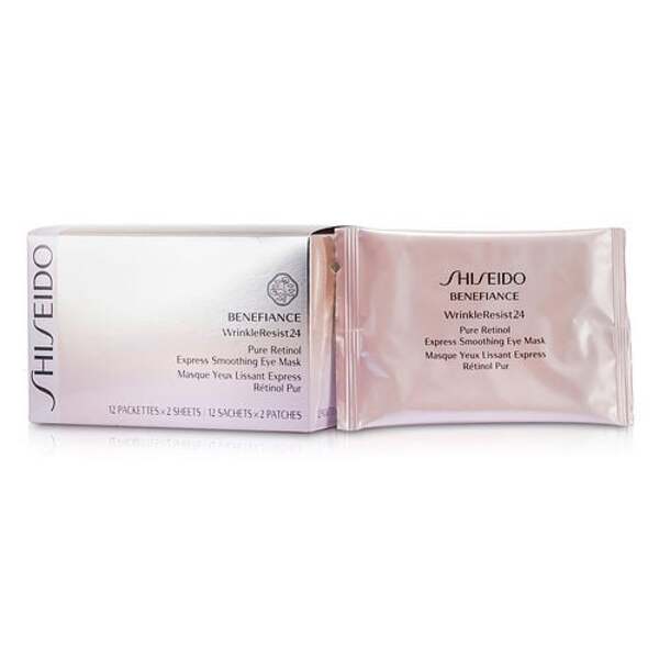 Shiseido Benefiance WrinkleResist24 Pure Retinol Express Smoothing Eye Mask - 12 Pairs