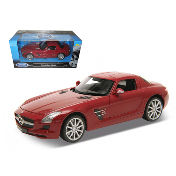 Welly Mercedes SLS AMG, Red (7.5-inch)