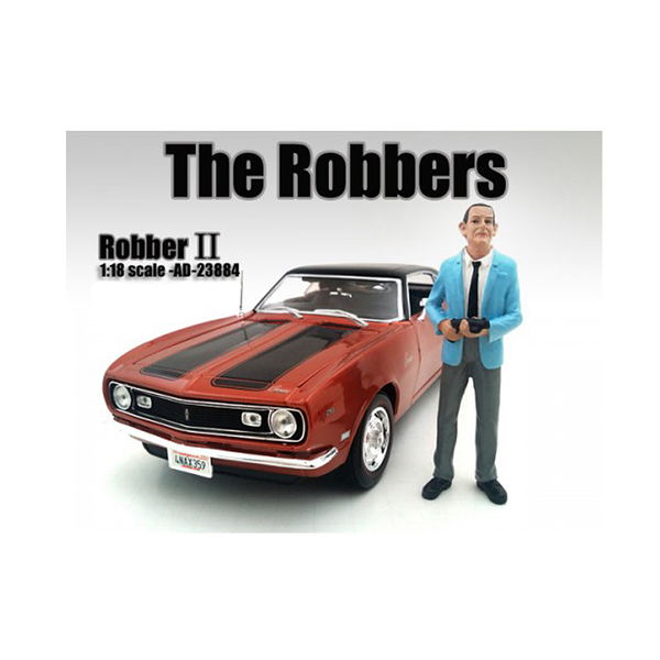 American Diorama Robber II, 4-Inch 1:18 Scale Figure