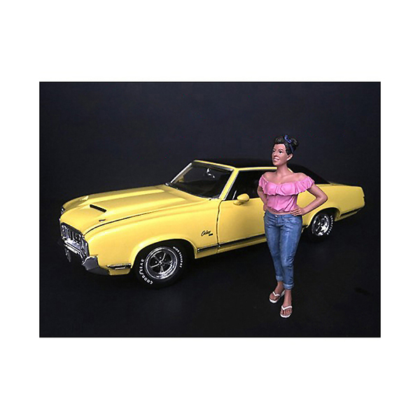 American Diorama 1/18 Gloria Figurine 4-Inch "Hanging Out II"