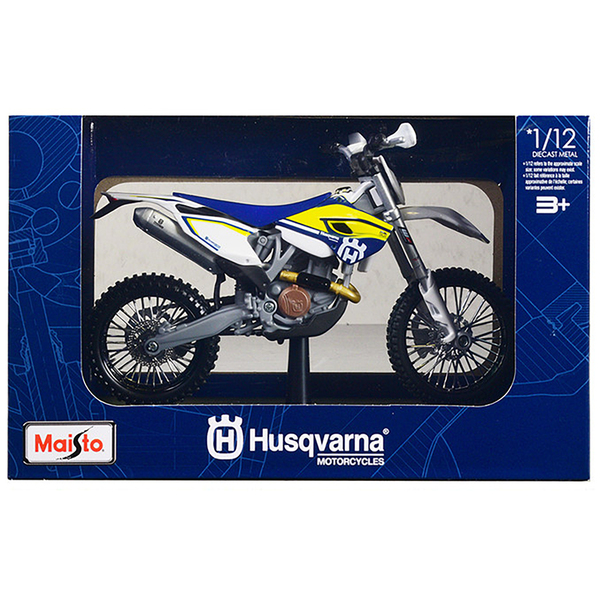 Maisto Husqvarna FE 501 Diecast Motorcycle, 1/12 Scale