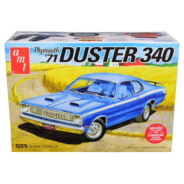 AMT 1971 Plymouth Duster 340 1/25 Scale Model Kit