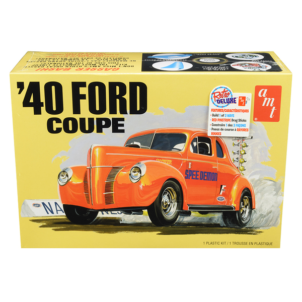 AMT 1940 Ford Coupe 1/25 Scale Model Kit