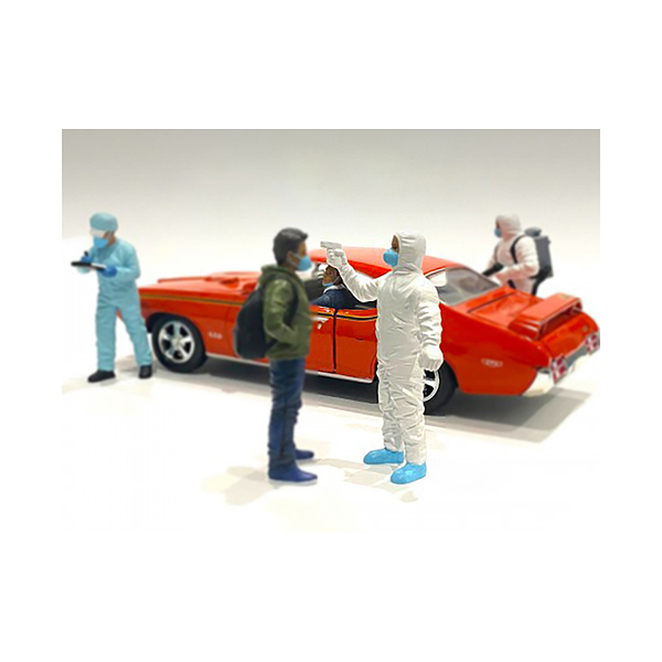 American Diorama Hazmat Crew Figure VI (1/24 Scale)