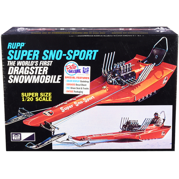 MPC Rupp Super Sno-Sport Snowmobile 1/20 Scale Kit
