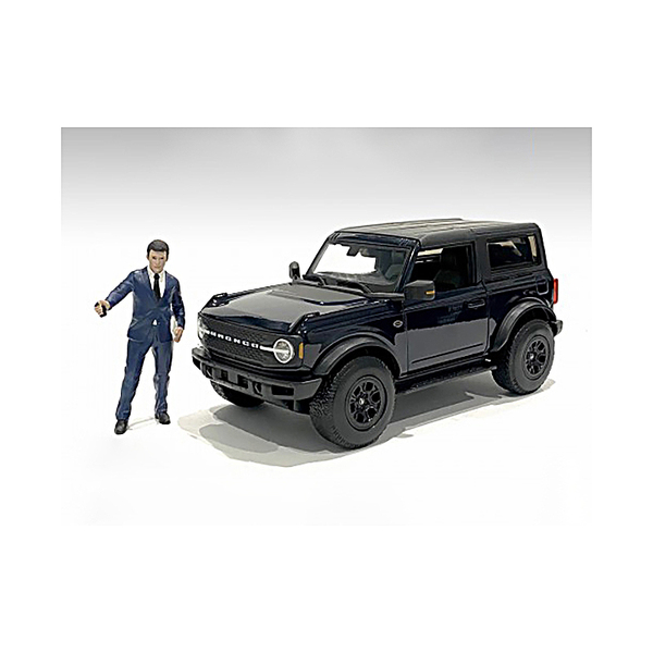American Diorama Male Salesperson Figurine - 1/18 Scale