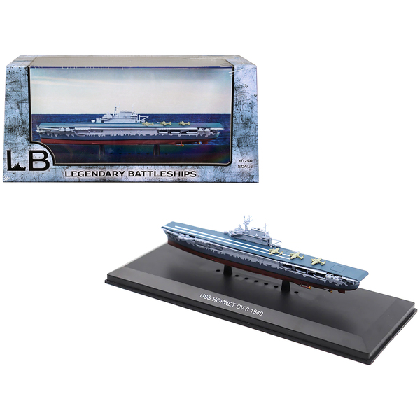 Legendary Battleships USS Hornet CV-8 - 1/1250 Carrier