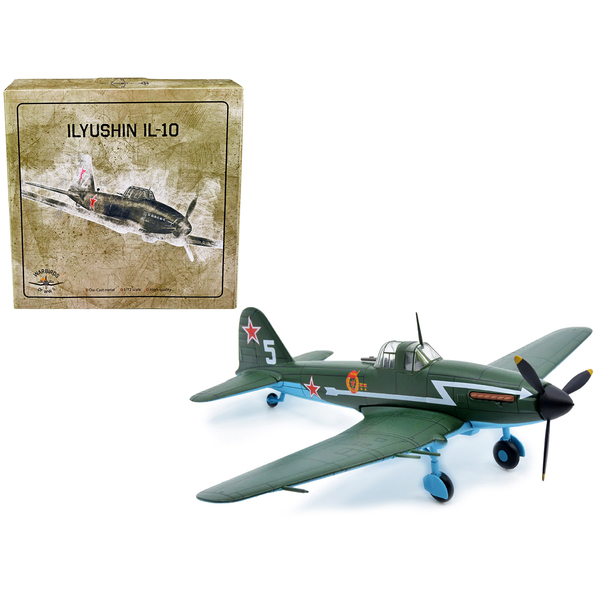 Warbirds of WWII Ilyushin IL-10 Ground Attack 1/72 Diecast Model