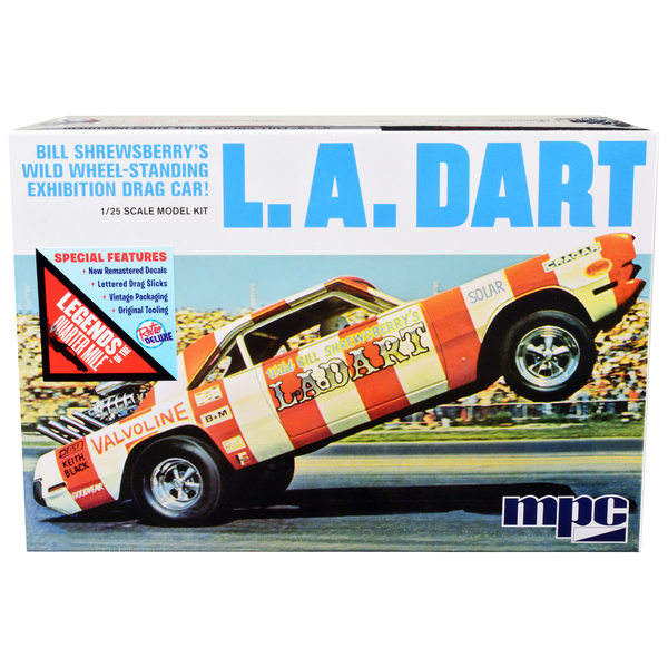 MPC Bill Shrewsberry's L.A. Dart Wheelstander 1/25 Scale Model Kit