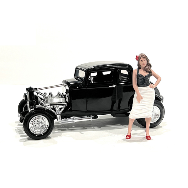 American Diorama "Pin-Up Girls" Suzy, 4-Inch 1/18 Scale