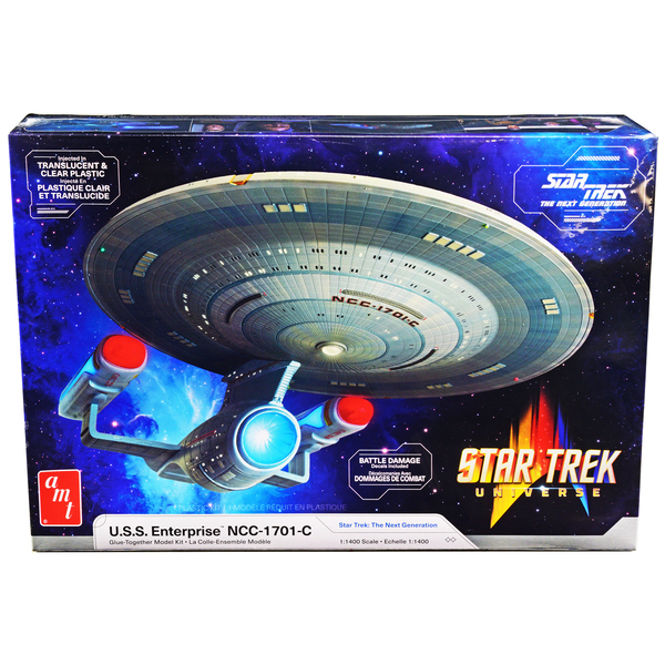 AMT U.S.S. Enterprise NCC-1701-C 1/1400 Scale Model Kit