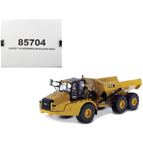 Diecast Masters CAT 745 Articulated Truck Weathered 1/50