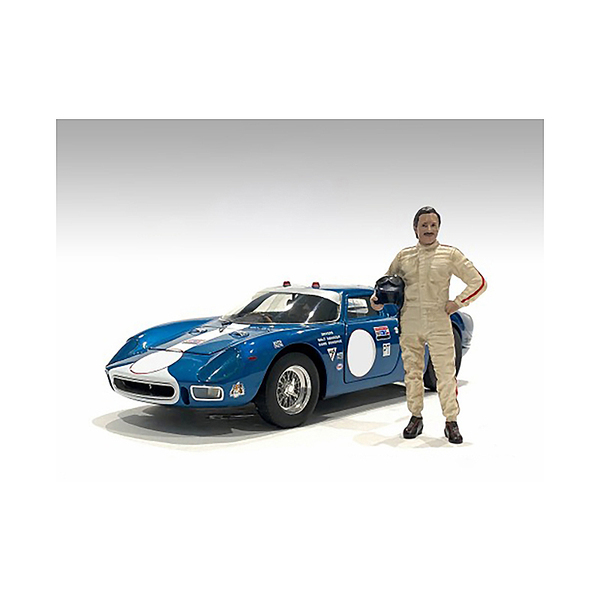 American Diorama 60's Racing Figure B - 4 Inch, 1/18 Scale