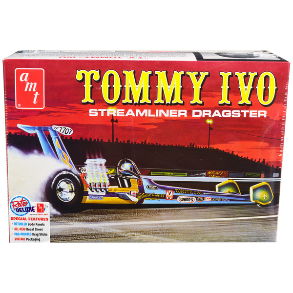 AMT Tommy Ivo Streamliner Dragster 1/25 Scale Model Kit