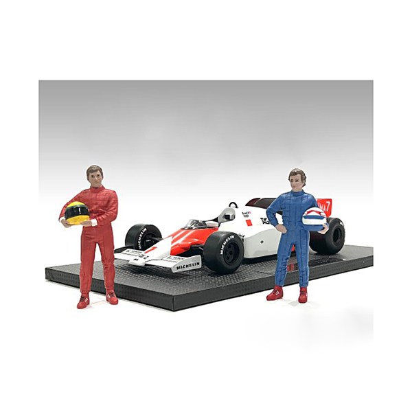 American Diorama 1.75" Racing Legends 80s Figures Set of 2