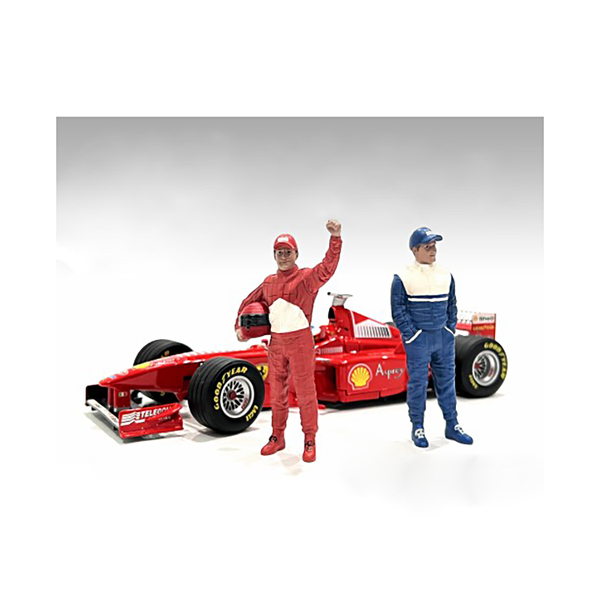 American Diorama 1/43 Racing Legends 90's Figures (2-Pc)