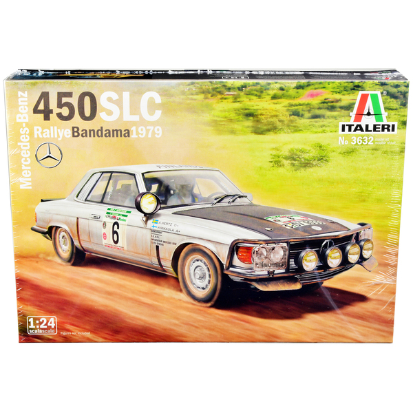 Italeri Mercedes-Benz 450 SLC Rallye 1/24 Model Kit