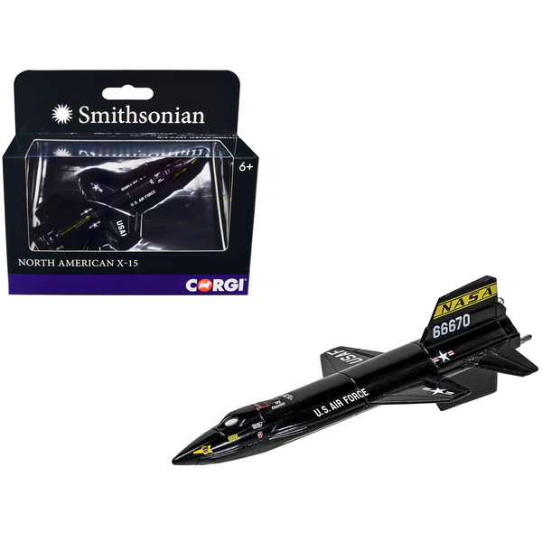 Corgi X-15 Rocket Plane Diecast - 4.5" L NASA/USAF