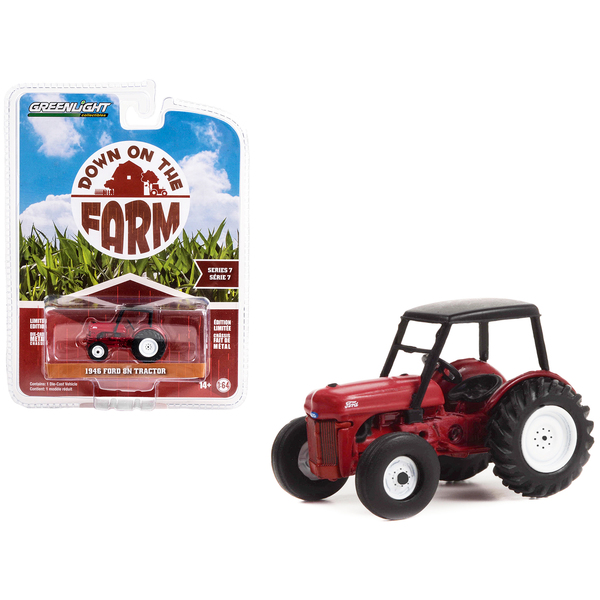 Greenlight 1946 Ford 8N Tractor - Red/Black