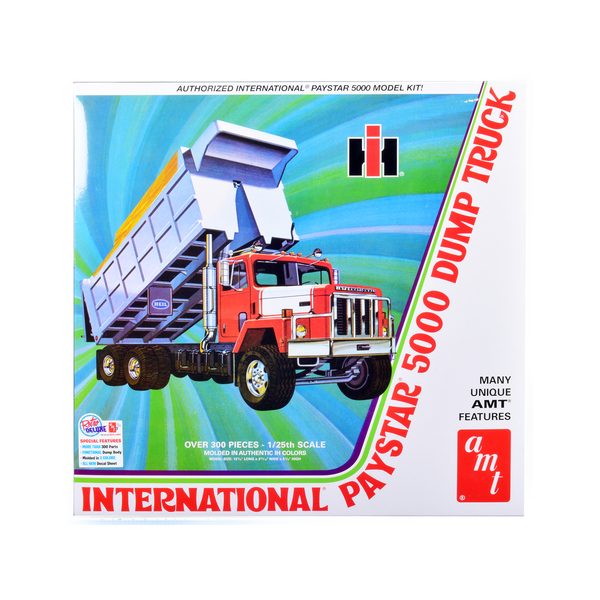 AMT International PayStar 5000 Dump Truck 1/25 Scale Model Kit