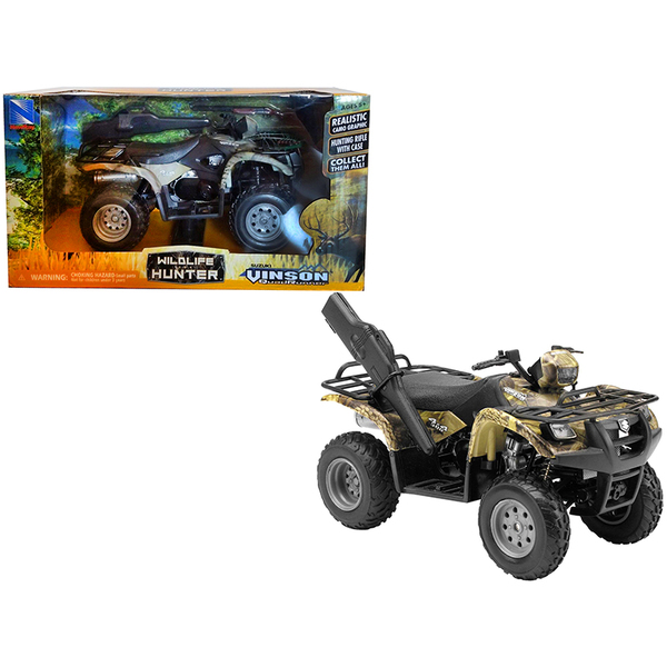 New Ray Suzuki Vinson 500 4x4 Green ATV 1/18 Diecast Model