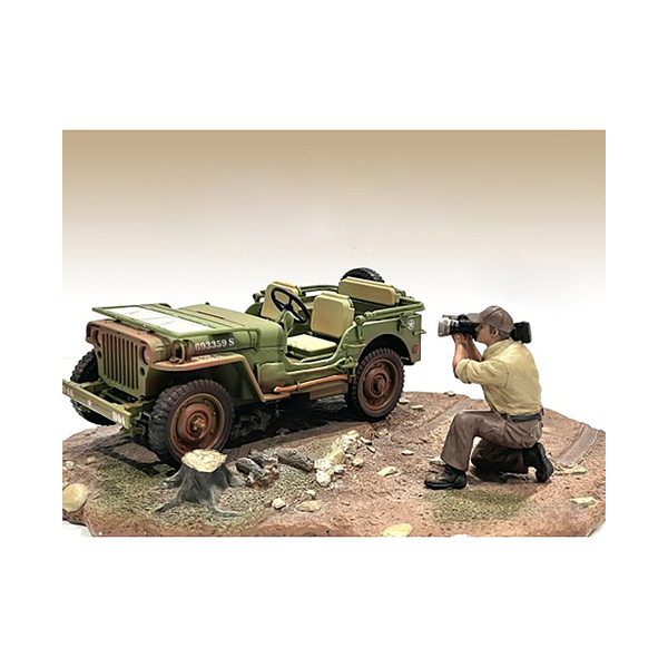 American Diorama 3 Inch 1/18 Scale Mechanic Figure 7