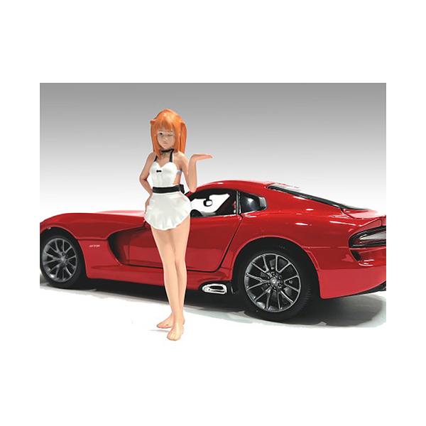 American Diorama 24302 Cosplay Girls Figure 2, 1/24 Scale, 3" Tall