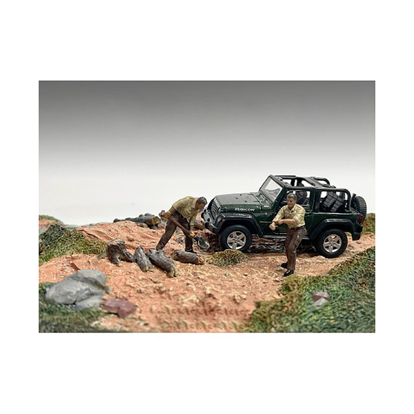 American Diorama 1/43 Mechanics Figure Set (2 pc)