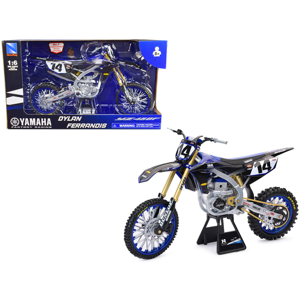 New Ray Yamaha YZ450F Dylan Ferrandis #14, 1:6 Scale