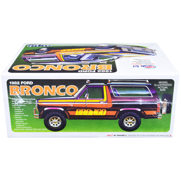 MPC 1982 Ford Bronco 1/25 Scale Model Kit