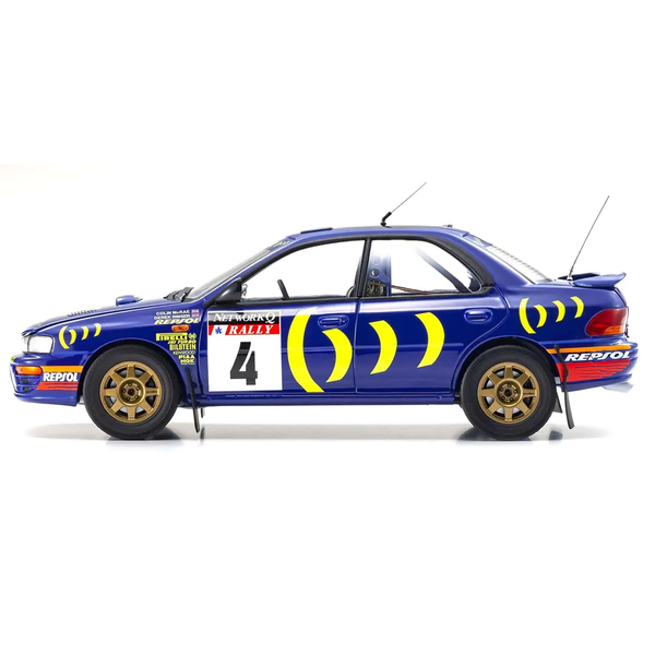Kyosho 1/18 Subaru Impreza #4 Colin McRae RAC Rally 1994