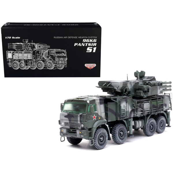 Panzerkampf Pantsir S1, 1/72 Scale: Tri-Color Camo Defense