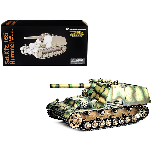 Dragon Models Hummel Self-Propelled Gun 1/72 Late Prod