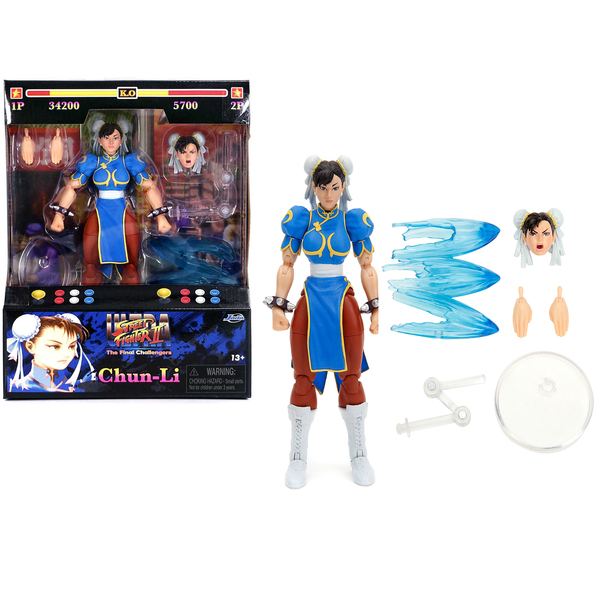 Jada Toys Chun-Li 6" Ultra Street Fighter II Action Figure