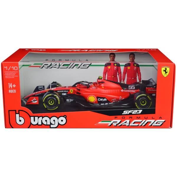 Bburago Ferrari SF-23 Carlos Sainz 1/18 F1 Diecast