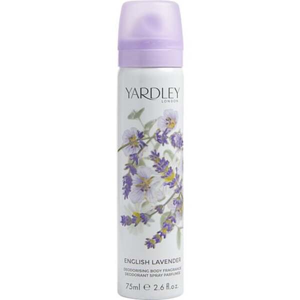 Yardley English Lavender Body Spray - 2.6 oz - Refreshing Floral Fragrance