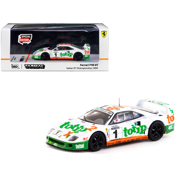 Tarmac Works Ferrari F40 GT #1 Italian GT Championship 1/64 Model